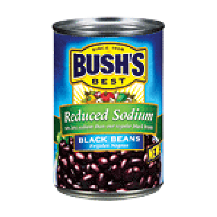 Bush's Best Reduced Sodium black beans  15oz