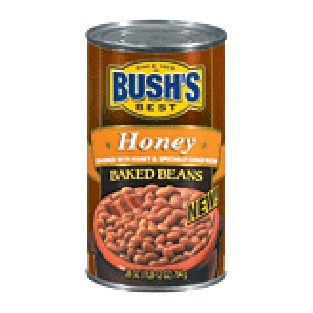Bush's Best  honey baked beans, seasoned with honey & specially cu 28oz