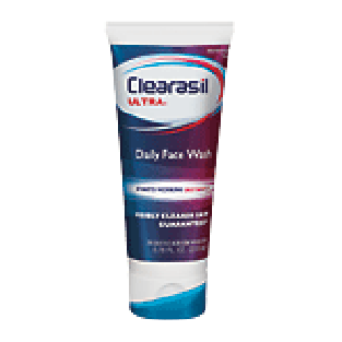 Clearasil Rapid Action ultra, daily face wash, 2% salicylic a 6.78fl oz