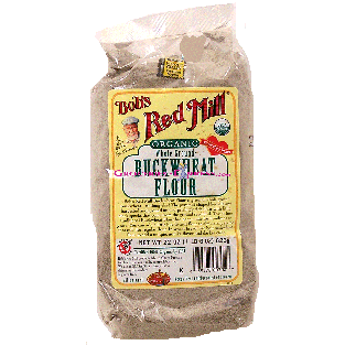 Bob's Red Mill Organic buckwheat flour whole ground 22oz