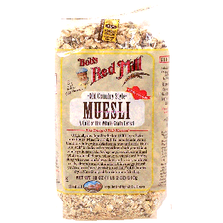 Bob's Red Mill  muesli, old country style, a cold or hot whole gra18oz