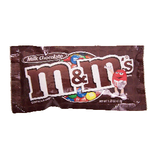 M&M's(r) Milk Chocolate Candies plain candy covered chocolate 1.69oz