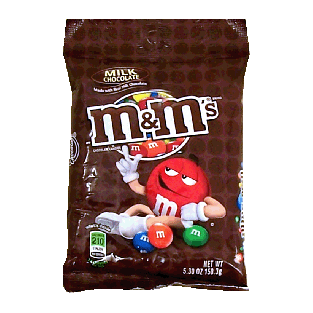 M&M's(r)  milk chocolate candy coated  5.3oz