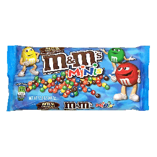 M&M's(r) Minis chocolate candy coated candies 12oz