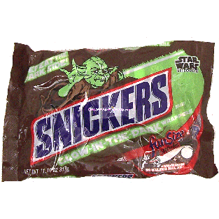 Snickers(r)  chocolate with peanuts fun size snack bars  11.18oz