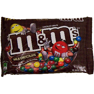 M&M's(r)  milk chocolate candies, large bag  19.2oz