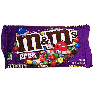 M&M's(r) Medium Bag dark chocolate candies 12.6oz