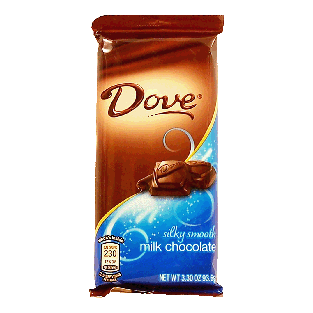Dove Silky Smooth milk chocolate candy bar  3.3oz