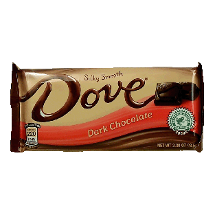 Dove  dark chocolate candy bar  3.3oz