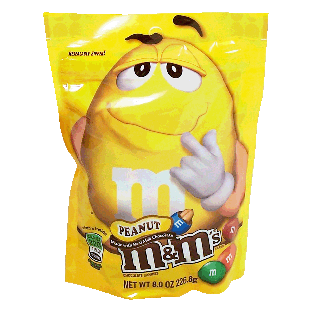 M&M's(r)  peanut milk chocolate candy coated pieces  8oz
