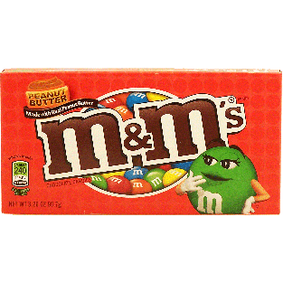 M&M's(r)  peanut butter chocolate candies 3.2oz