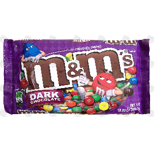 M&M's(r)  dark chocolate candies  10.8oz