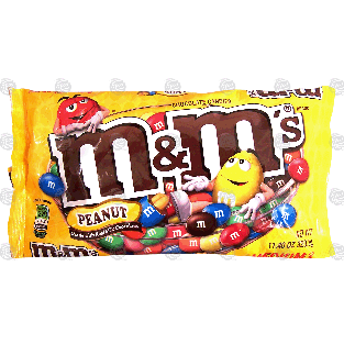 M&M's(r)  peanut chocolate candies  11.4oz