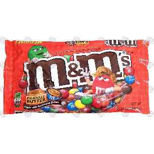 M&M's(r)  peanut butter filled chocolate candies, medium bag  10.2oz