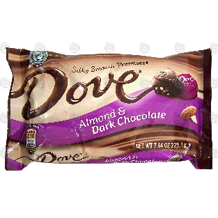 Dove Silky Smooth Promises almond & dark chocolate candy pieces  7.94oz
