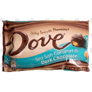 Dove Silky Smooth Promises sea salt caramel & dark chocolate pie 7.94oz