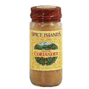 Spice Islands  coriander, ground  1.7oz
