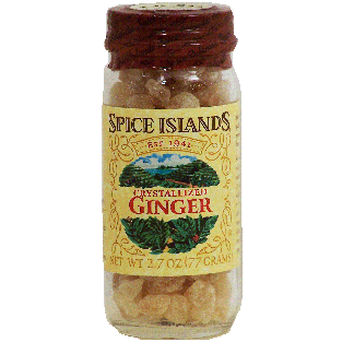 Spice Islands  ginger. crystallized  2.7oz