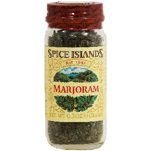 Spice Islands  marjoram spice 0.3oz