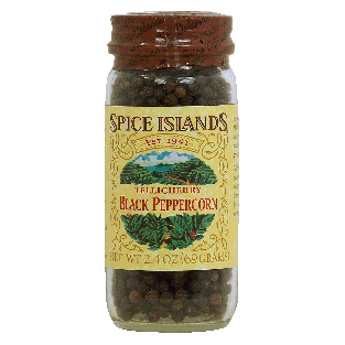 Spice Islands  black peppercorn, tellicherry 2.4oz