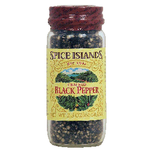 Spice Islands  pepper, black cracked 2.3oz