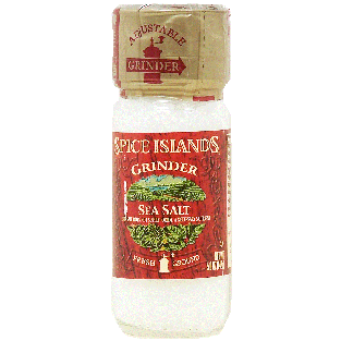 Spice Islands  Grinder sea salt 5oz