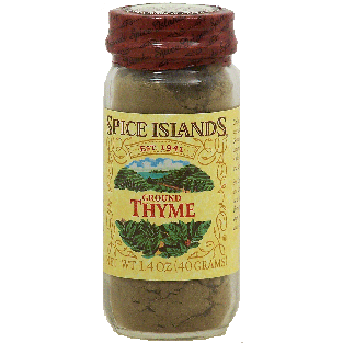 Spice Islands  thyme, ground  1.4oz