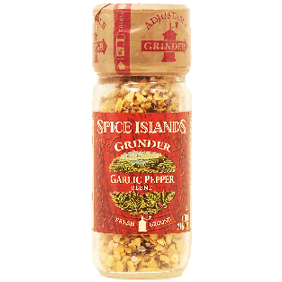 Spice Islands  Grinder garlic pepper blend 2.7oz