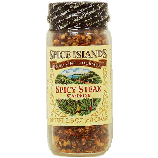 Spice Islands Grilling Gourmet steak seasoning, spicy  2.8oz