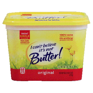 I Can't Believe It's Not Butter! Original Spread w/Sweet Cream But 45oz