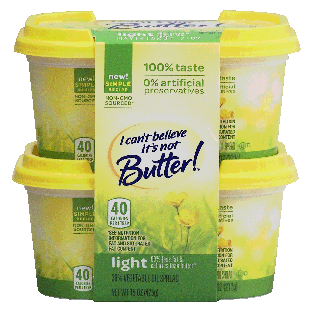 I Can't Believe It's Not Butter! Spread Light 15 Oz 2ct