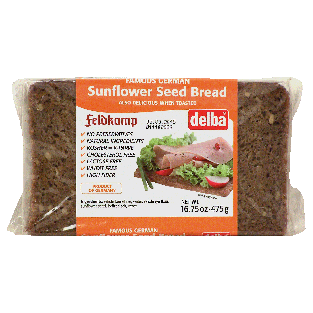 Feldkamp Famous German sunflower seed bread loaf 16.75oz