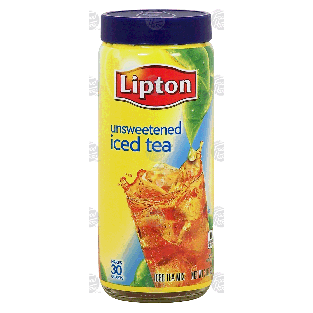 Lipton  unsweetened iced tea mix 3-oz