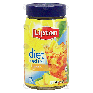 Lipton  diet iced tea mix, lemon 3-oz