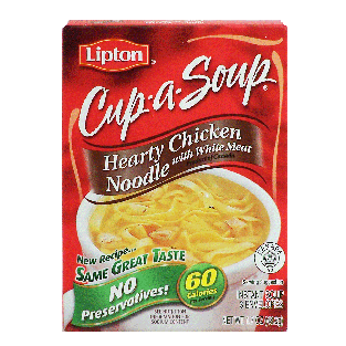 Lipton Soups Cup A Soup Hearty Chicken Noodle w/White Meat 1.7oz