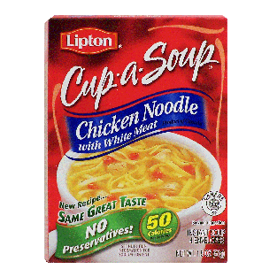 Lipton Soups Cup A Soup Chicken Noodle w/White Meat 1.8oz