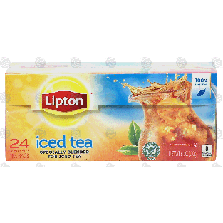 Lipton  iced tea brew, 24 family size tea bags 6-oz