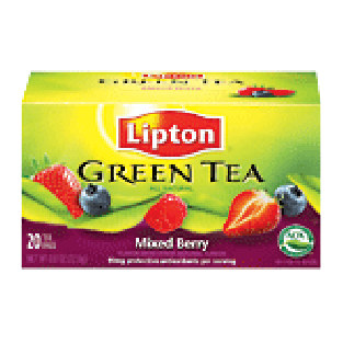 Lipton Beverage Tea Bags Green Tea Mixed Berry  20ct