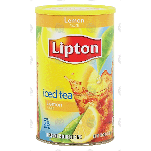 Lipton  sugar sweetened iced tea mix, lemon flavor 70.5-oz