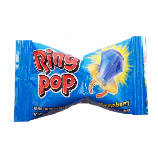 Ring Pop  blue raspberry, also comes in other assorted flavors 0.5oz