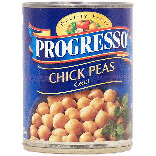 Progresso  chick peas, ceci 19oz