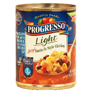 Progresso Light zesty santa fe style chicken 18.5oz