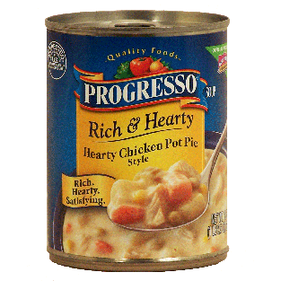 Progresso Rich & Hearty hearty chicken pot pie style 18.5oz