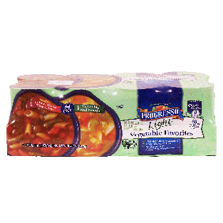 Progresso Light Vegetable Favorites 4 italian style vegetable and148oz