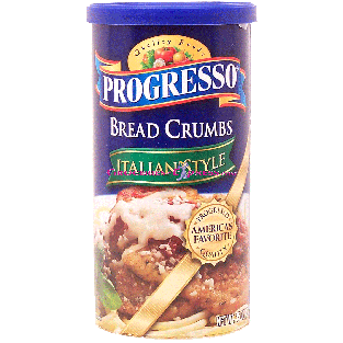 Progresso  italian style bread crumbs 15oz