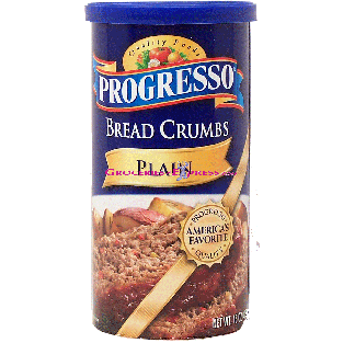 Progresso  plain bread crumbs 15oz