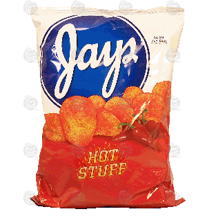 Jay's Hot Stuff hot flavored potato chips  10oz