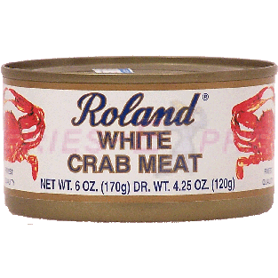 Roland  white crab meat  6oz