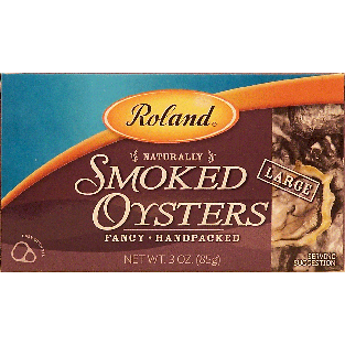 Roland  large smoked oysters 3oz