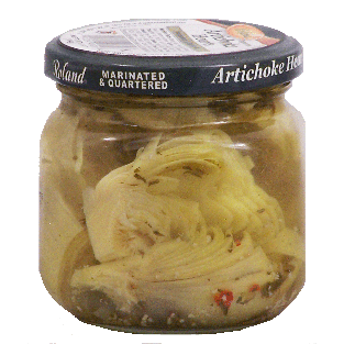 Roland  artichoke hearts, marinated & quartered  6.5oz